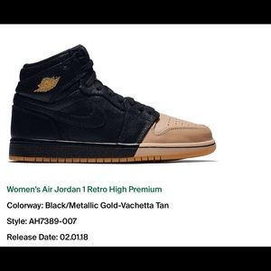 •Nike Air Jordan 1 Dip Toe•